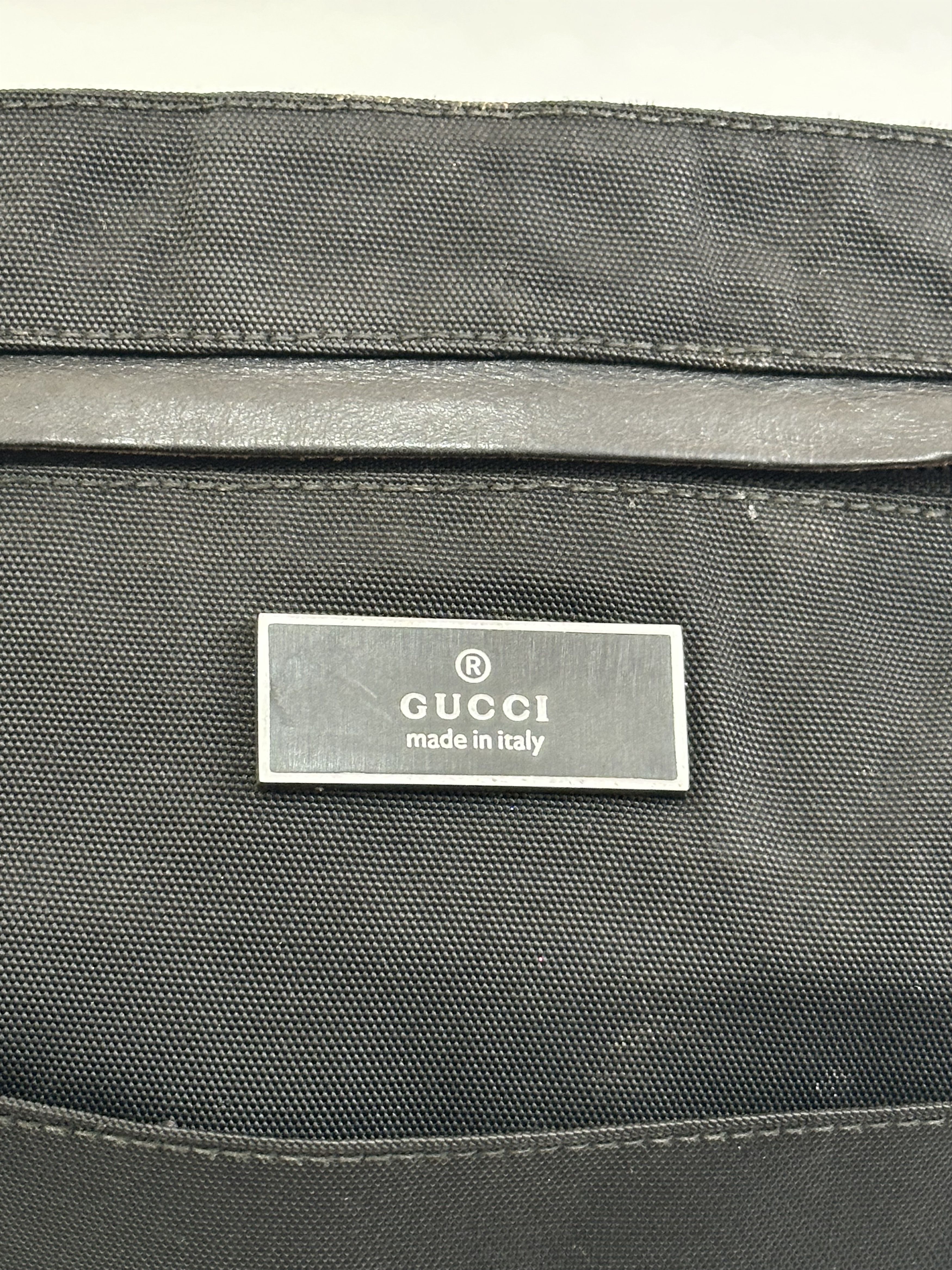 Gucci × Vintage Gucci Black Nylon Fabric Crossbody Bag Size ONE SIZE - 2 Thumbnail