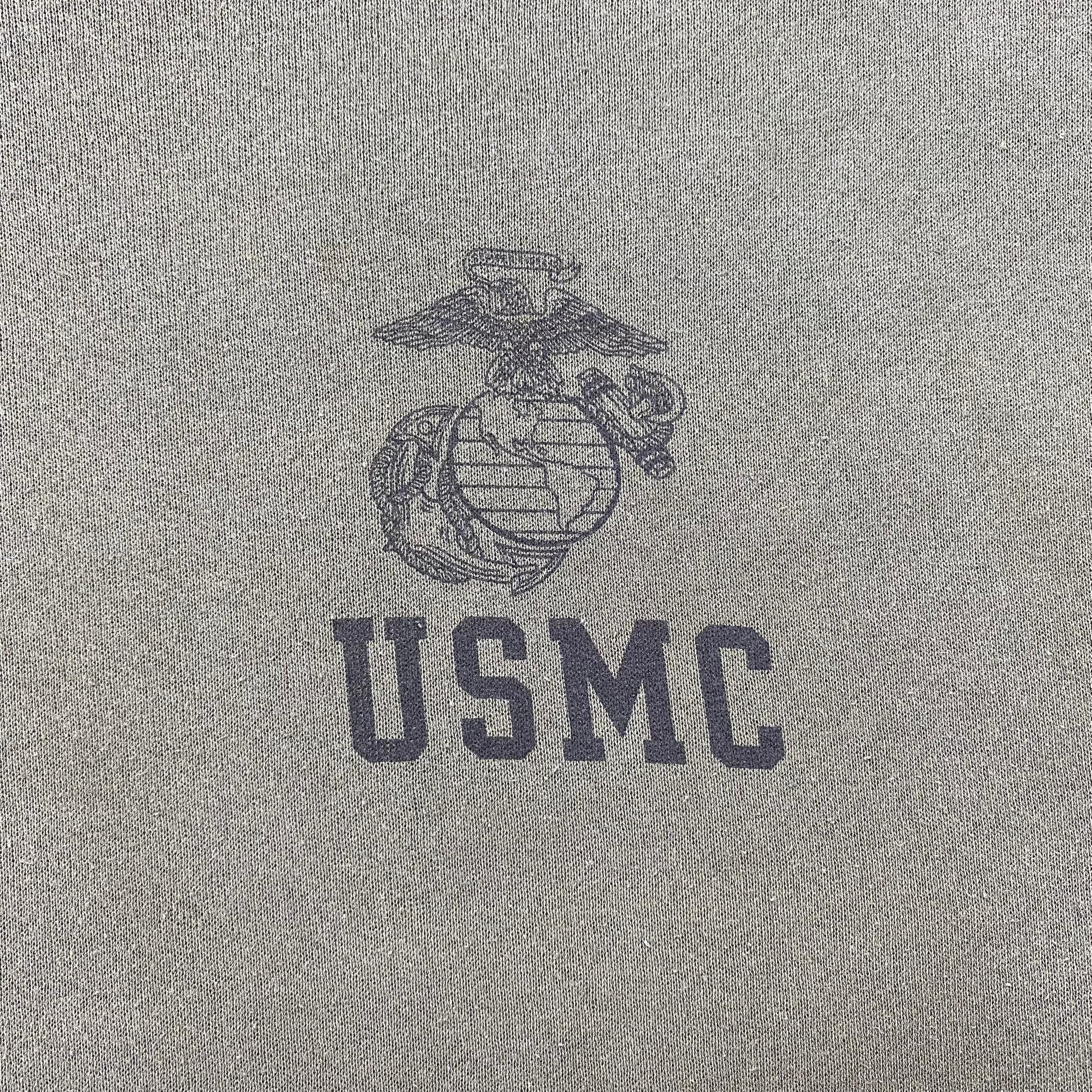 Vintage Vintage 90s USMC Millitary Army Sweatshirt Size US XL / EU 56 / 4 - 8 Thumbnail