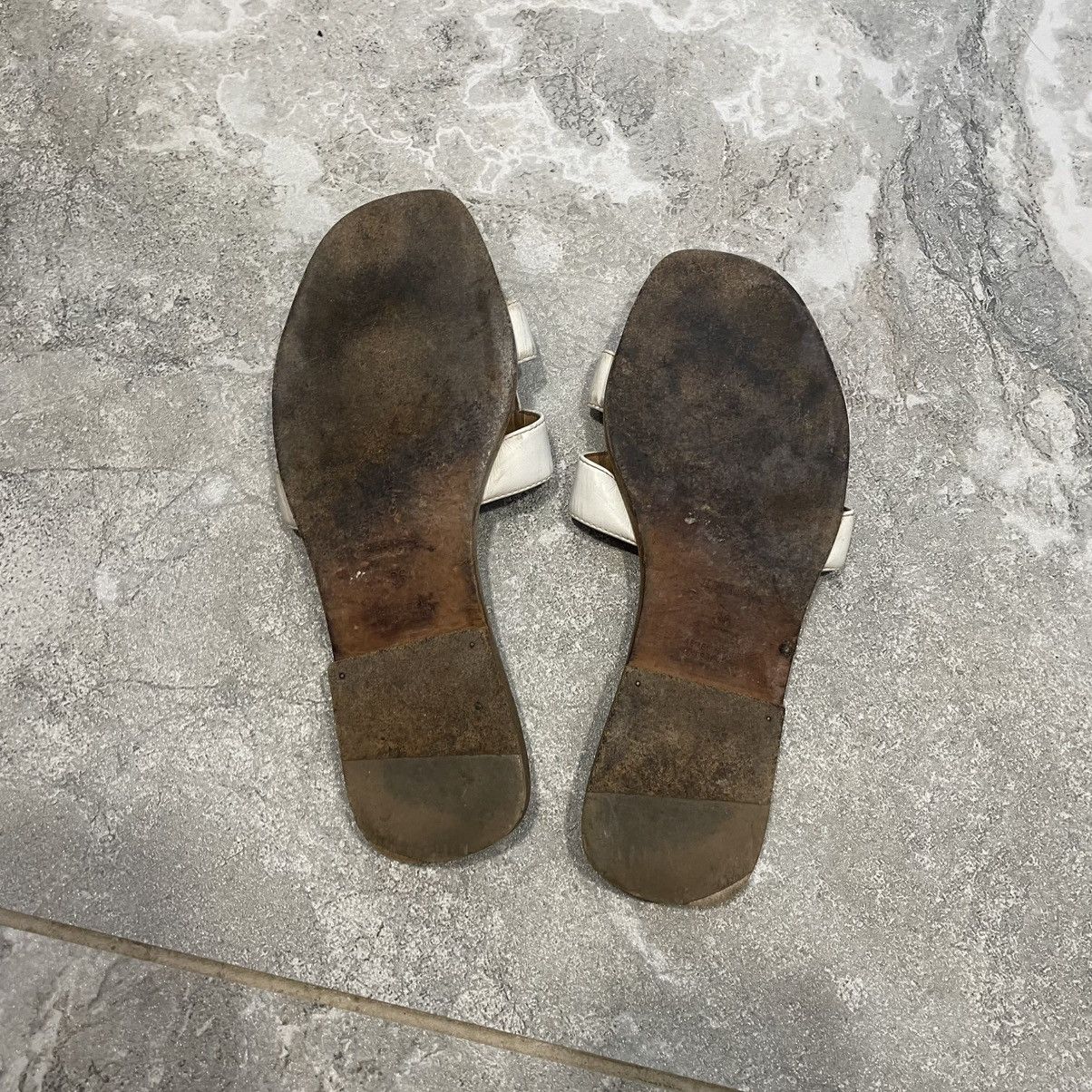 Hermes Hermes slip on old money luxury chypre flip flops Size US 6 / IT 36 - 4 Thumbnail