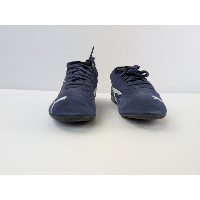 Balenciaga × Puma o1rshd1 Speedcat Destroyed Low Top Sneaker in Navy / White Size US 10 / EU 43 - 9 Thumbnail