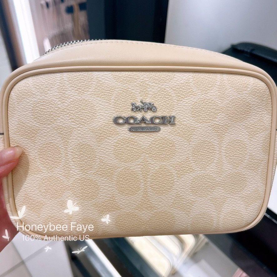 Coach NWT Coach Mini Jamie Camera Bag In Signature Canvas CY752 Size ONE SIZE - 2 Thumbnail