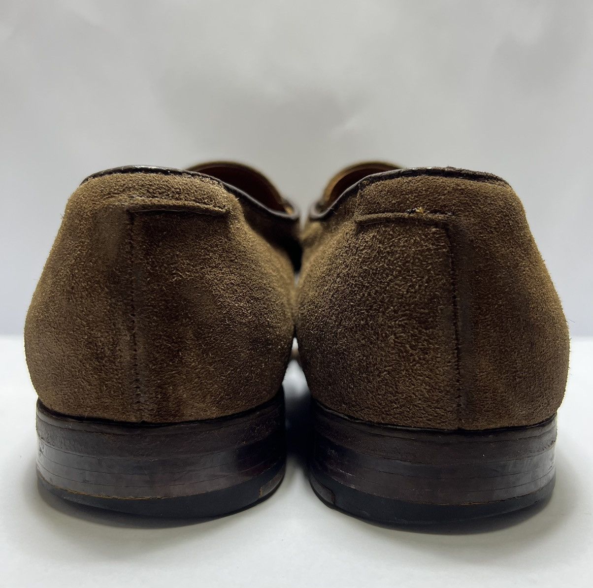 Alden Alden - Plain Toe Suede Monk Strap Derby Size US 8 / EU 41 - 9 Thumbnail
