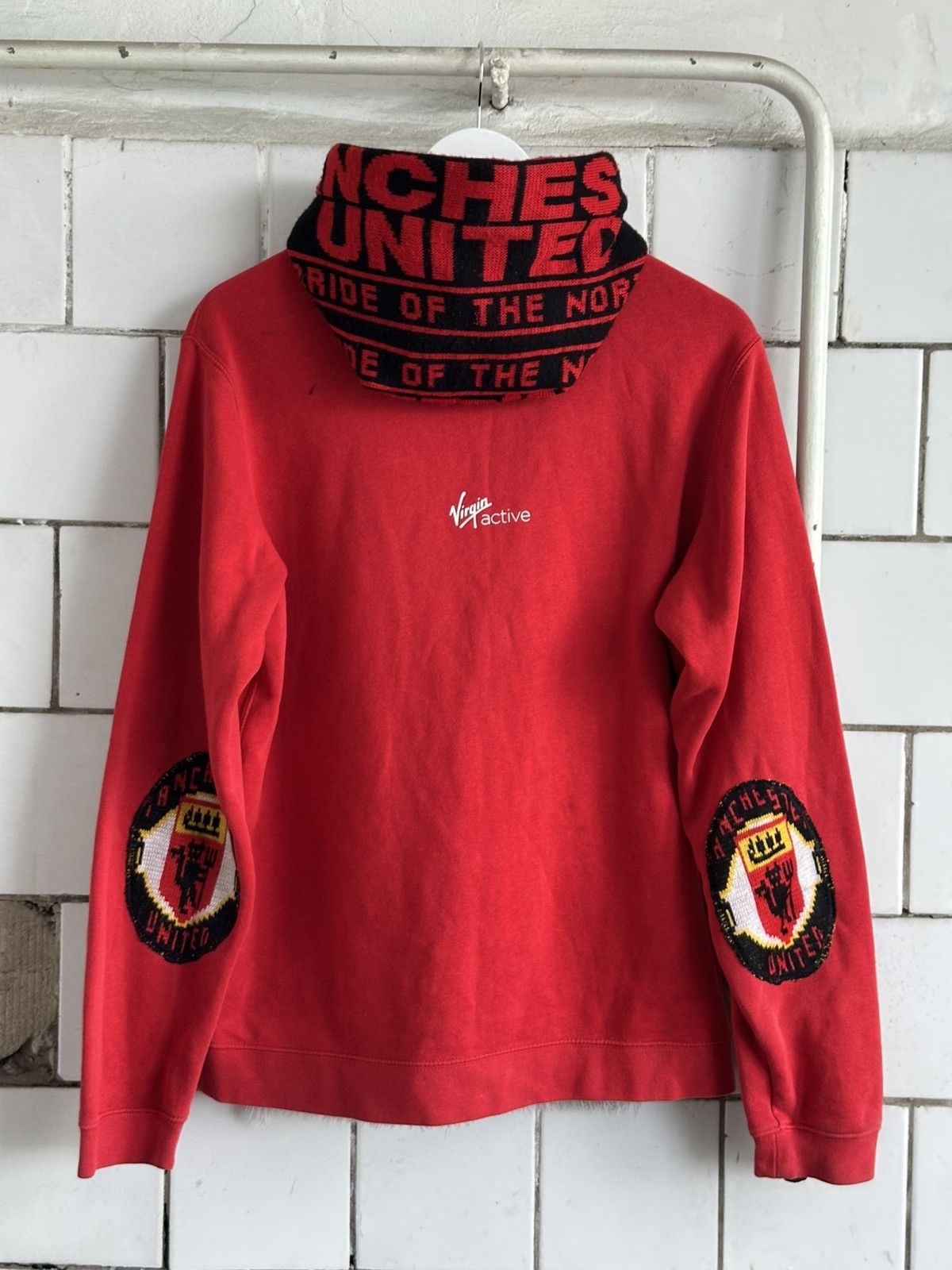 Nike Vintage Japanese Style Nike & Manchester United Custom Zip Size US M / EU 48-50 / 2 - 4 Thumbnail
