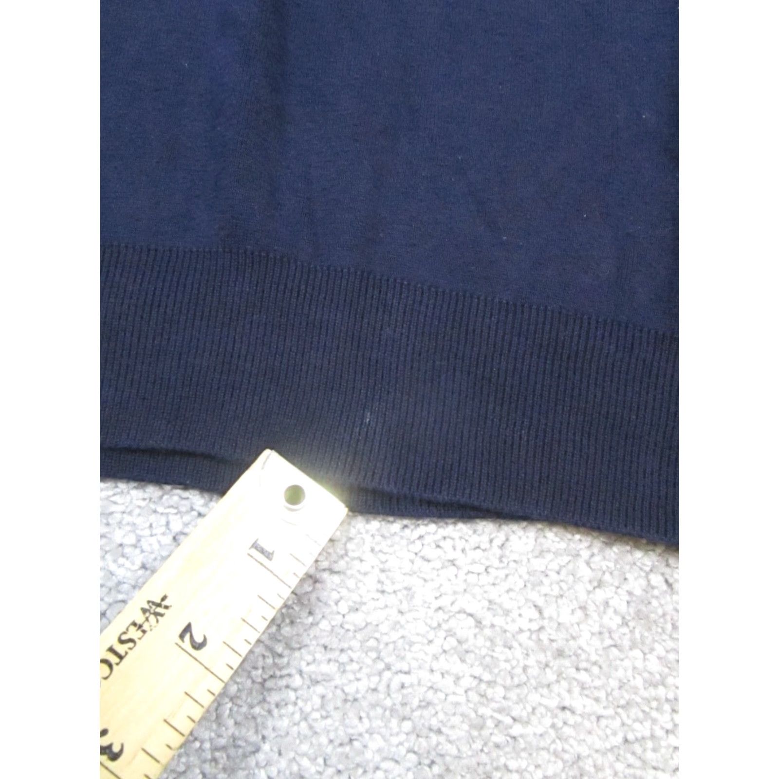 Polo Ralph Lauren VINTAGE Polo Ralph Lauren Sweater Vest Women Small Blue Knit Sleeveless V-Neck Casual Size S / US 4 / IT 40 - 4 Thumbnail