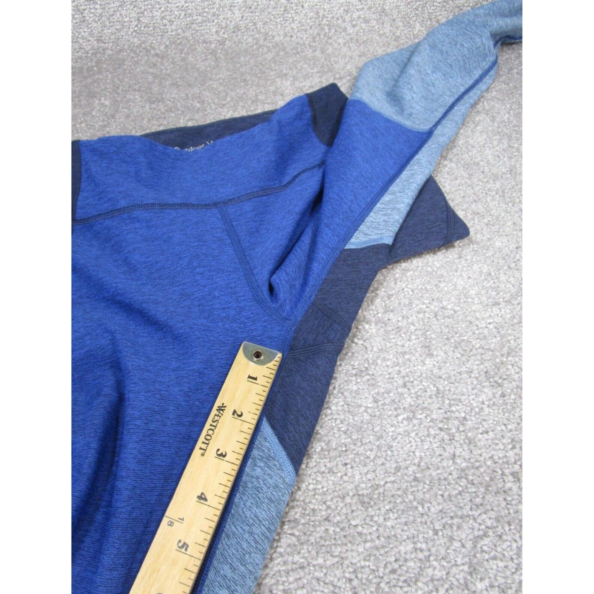 Outdoor Voices Outdoor Voices Womens Small Extra Large XL Blue Colorblock Compression Size 28" / US 6 / IT 42 - 3 Thumbnail