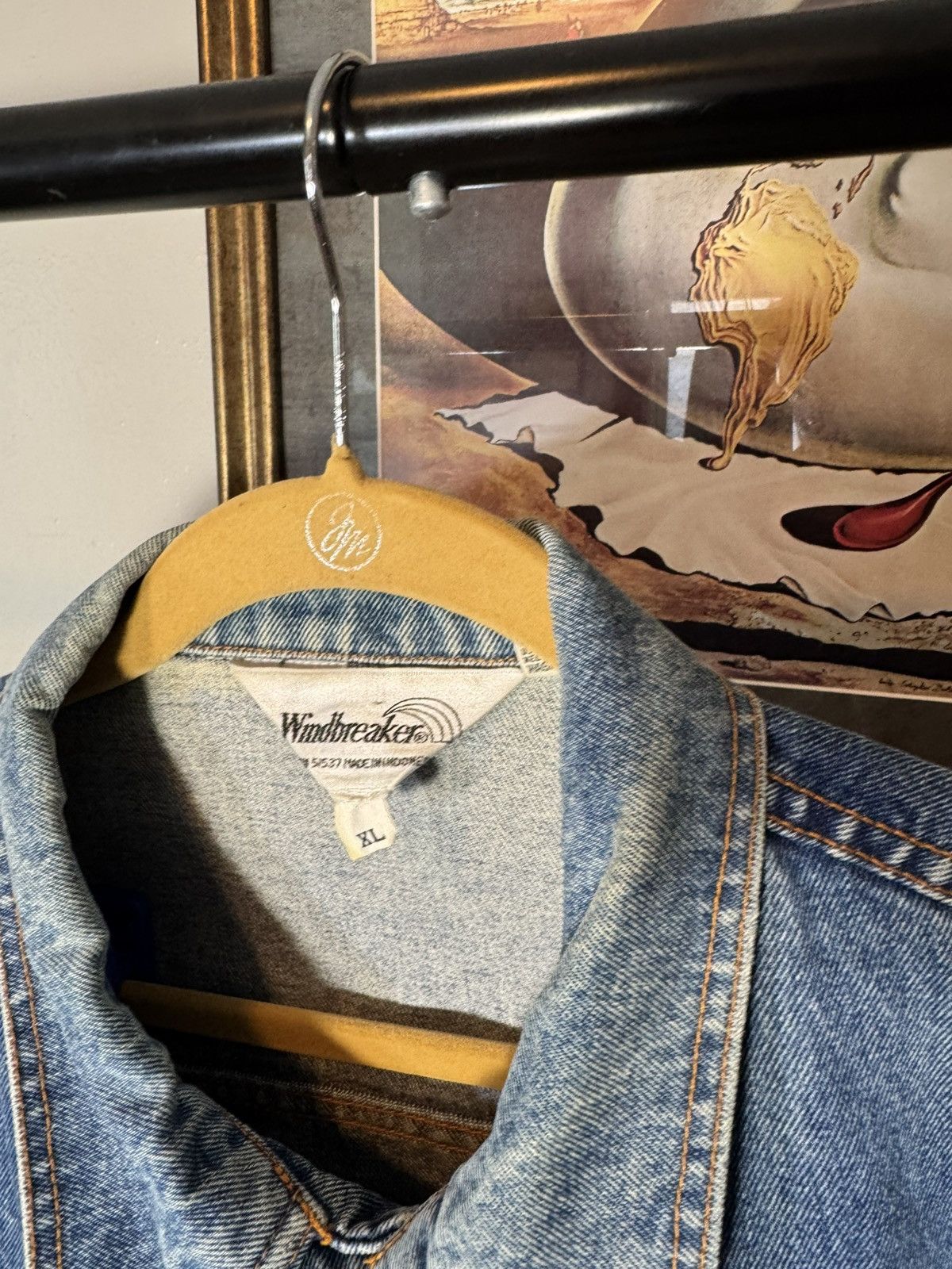 Vintage Vintage Light Blue Denim Jacket Size US XL / EU 56 / 4 - 3 Thumbnail