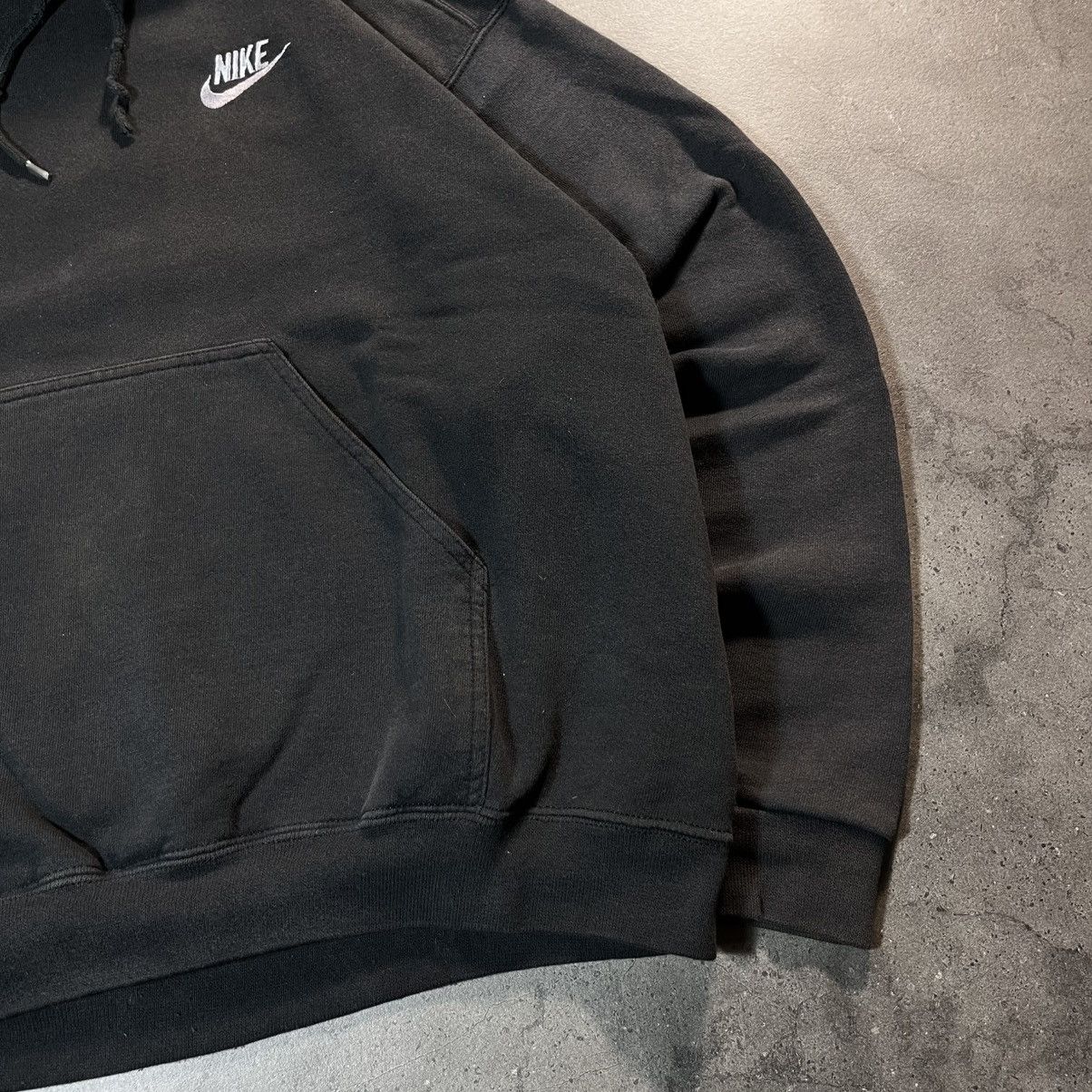 Nike Vintage 90s Nike Small Swoosh Logo Boxy Baggy Hoodie Size US XL / EU 56 / 4 - 5 Thumbnail