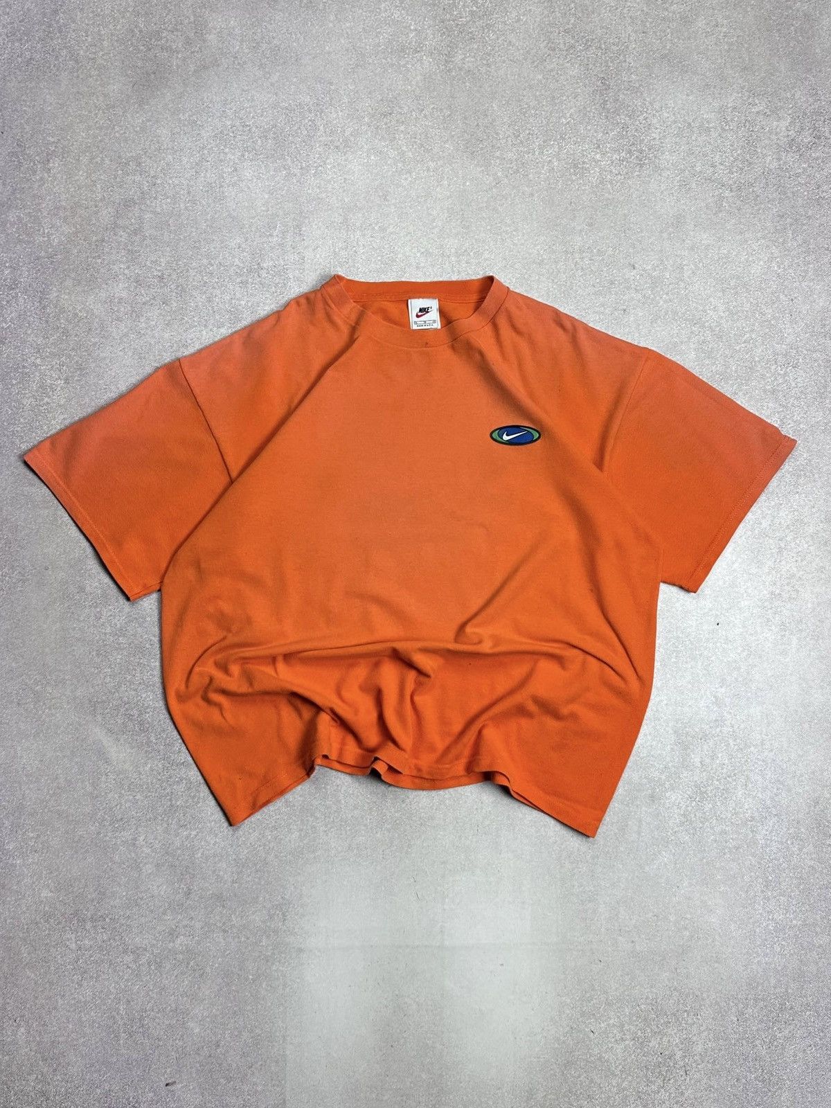 Nike Vintage Nike Swoosh Made In USA Boxy T-shirt XL Size US XL / EU 56 / 4 - 1 Thumbnail