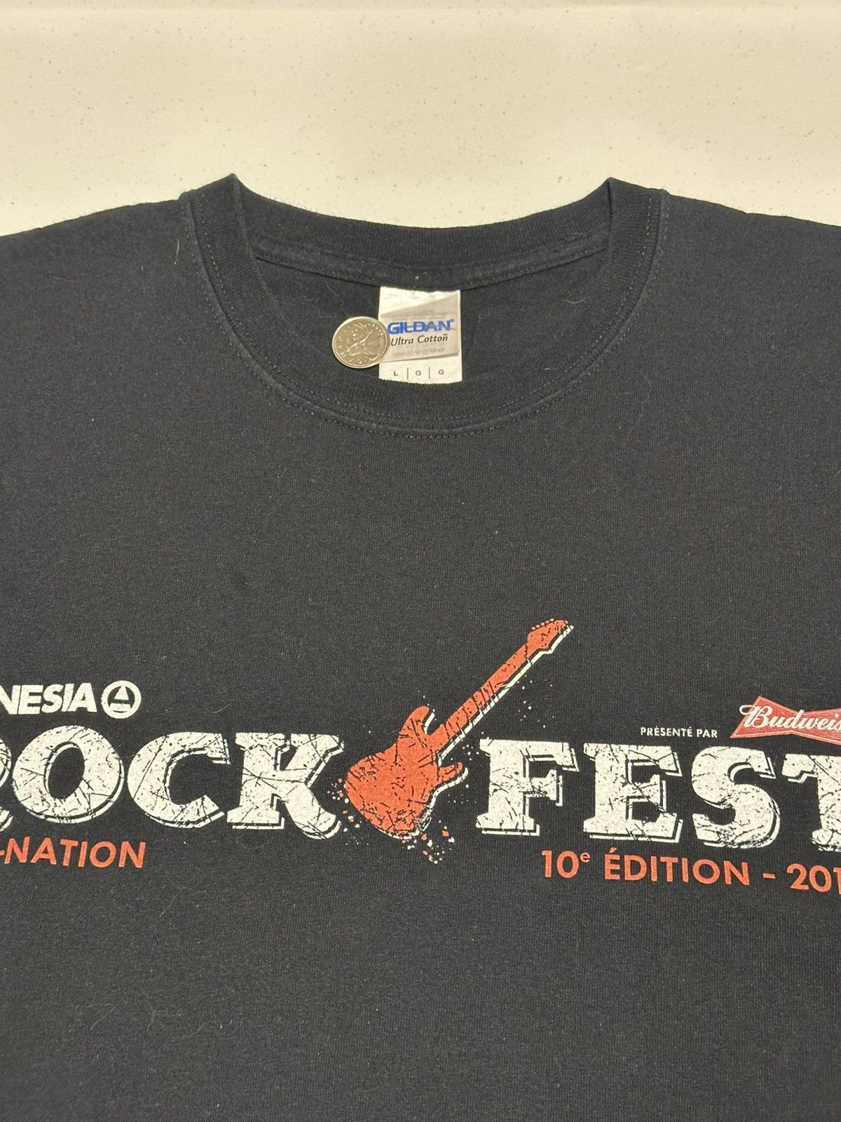 Band Tees 2015 RockFest Concert festival T-shirt. Size US L / EU 52-54 / 3 - 4 Thumbnail