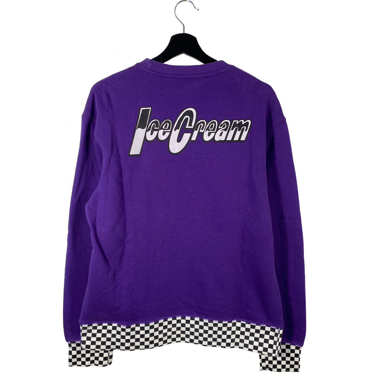 Billionaire Boys Club Billionaire Boys Club Icecream Checkered Logo Sweatshirt Size US M / EU 48-50 / 2 - 2 Thumbnail