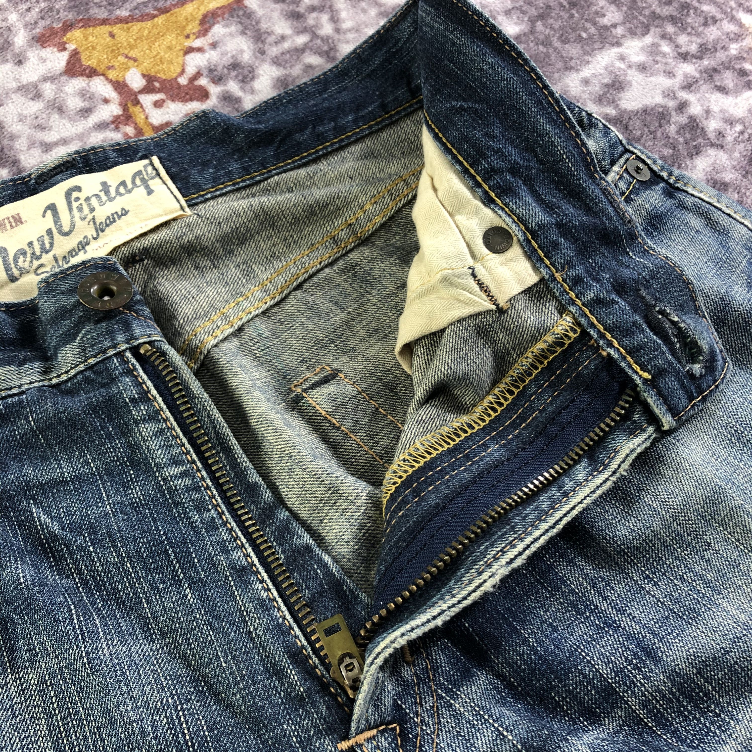 Edwin Vintage Edwin 505 Selvedge Jeans-JM3688 Size US 33 - 10 Thumbnail