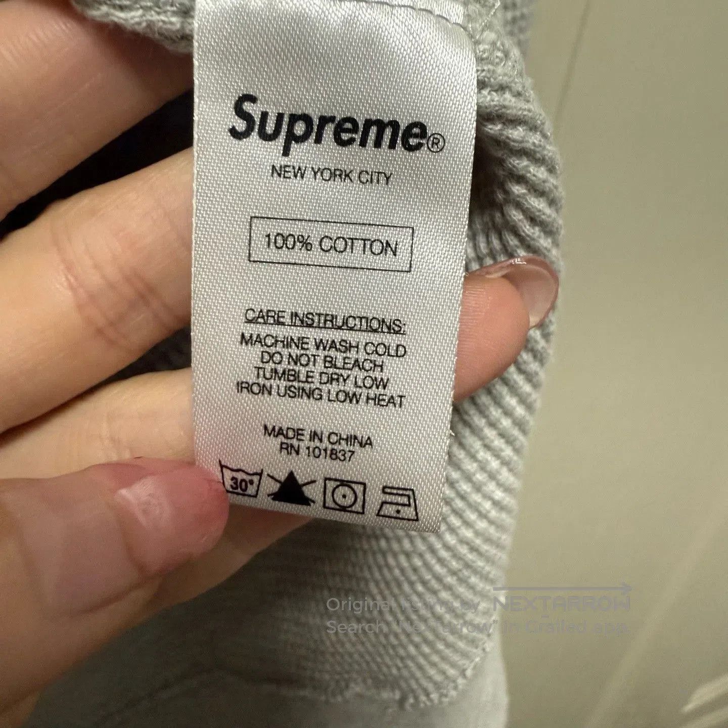 Supreme Supreme Men's Gray Loose Knit Sweatshirt M. Size US M / EU 48-50 / 2 - 4 Thumbnail