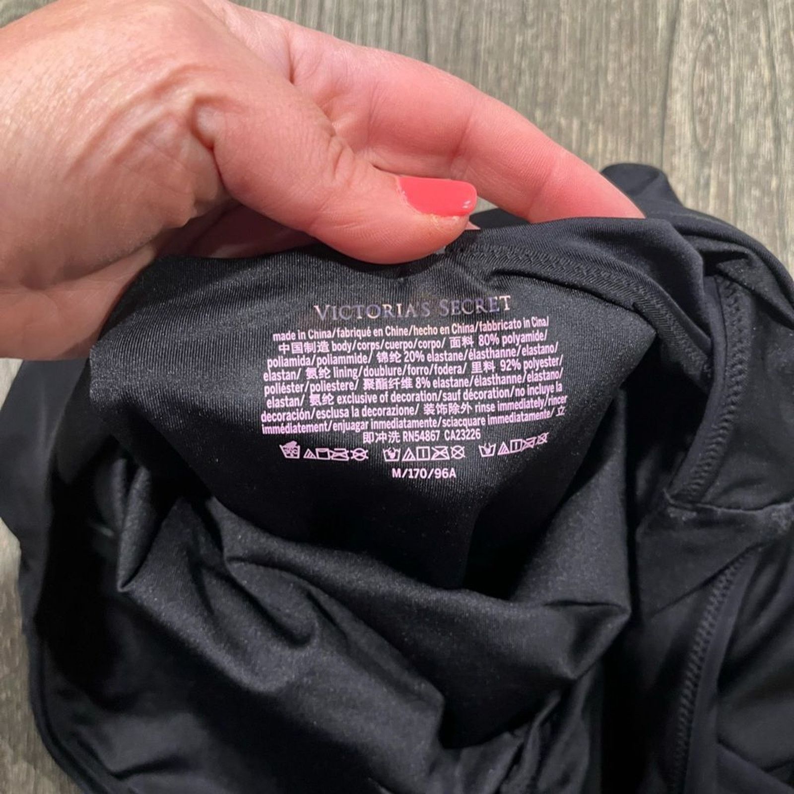 Victoria's Secret NWOT Victoria's Secret One-Piece Swimsuit Padded M Size ONE SIZE - 2 Thumbnail