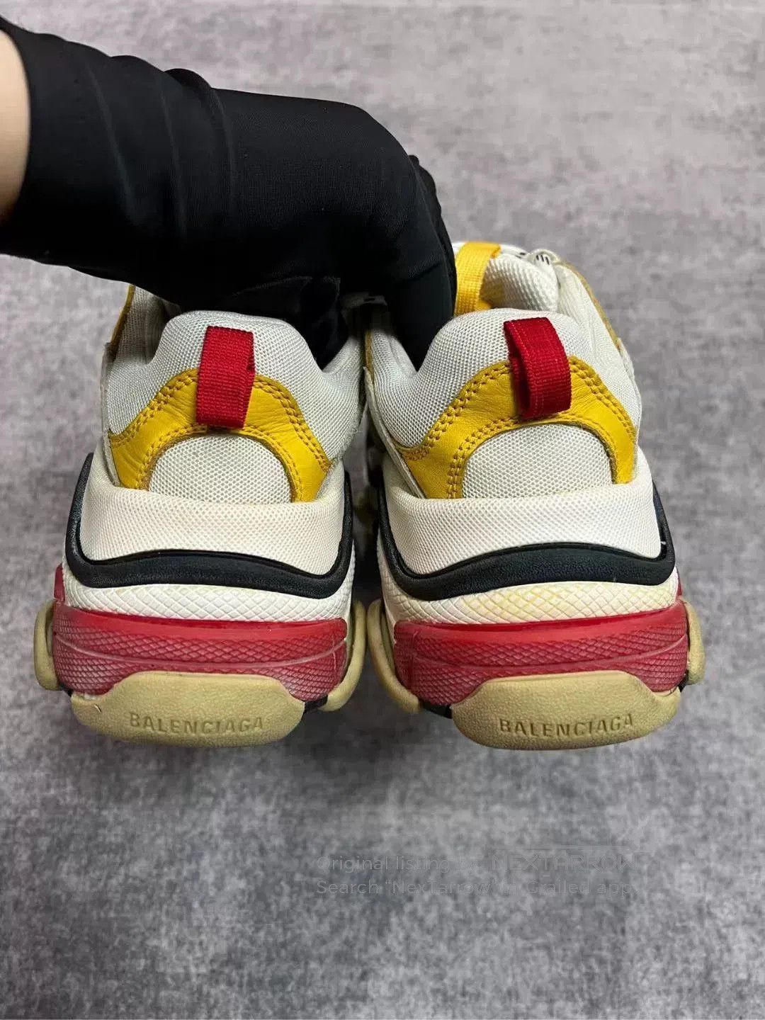 Balenciaga Balenciaga Triple S Yellow Sneakers. Size US 6 / IT 36 - 4 Thumbnail