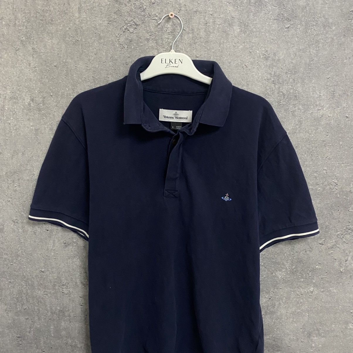 Vivienne Westwood Vivienne Westwood Polo T-Shirt Rare Retro Hype Y2K Size US L / EU 52-54 / 3 - 4 Thumbnail
