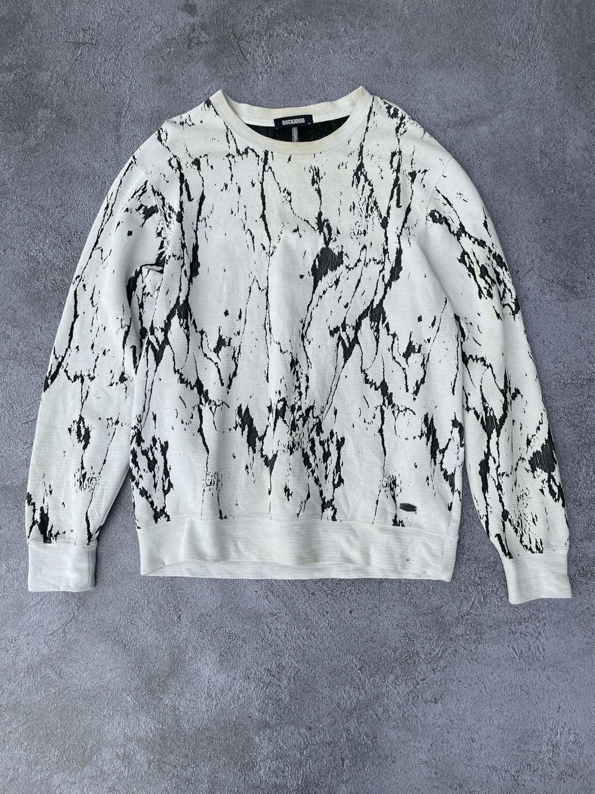 Beauty Beast × If Six Was Nine × Japanese Brand Buckaroo 90s Vintage Longsleeve Size US XL / EU 56 / 4 - 1 Thumbnail