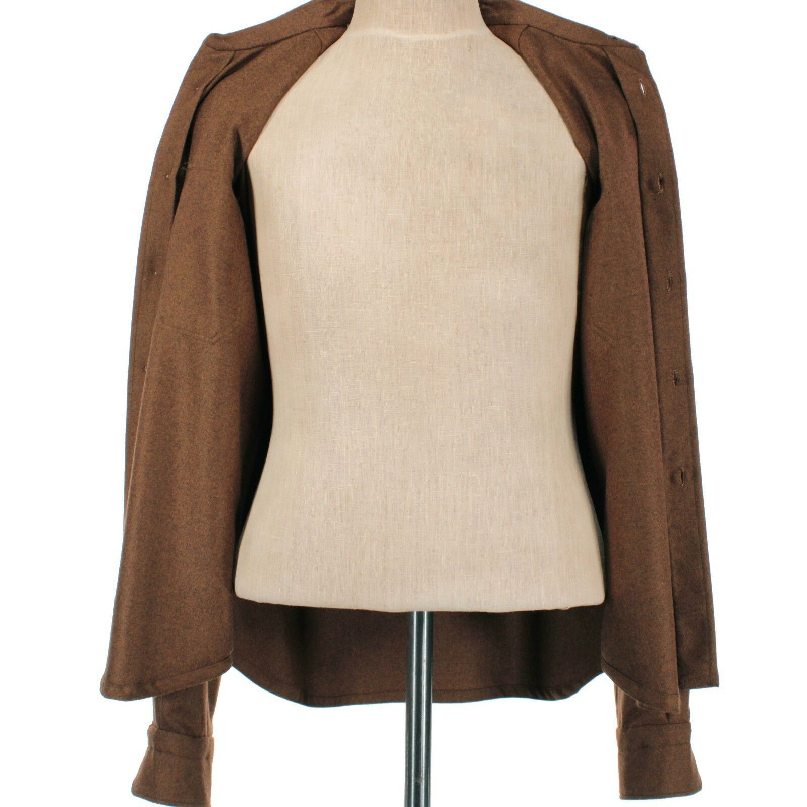 Kiton Kiton Overshirt Size M US In Brown Cashmere Size US M / EU 48-50 / 2 - 5 Thumbnail