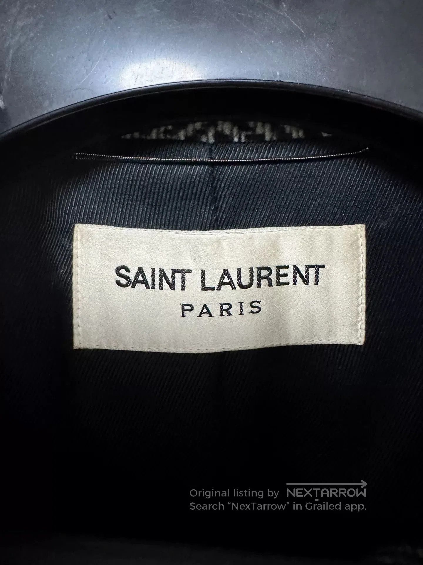 Yves Saint Laurent Saint Laurent Wool Houndstooth Coat. Size US M / EU 48-50 / 2 - 6 Thumbnail