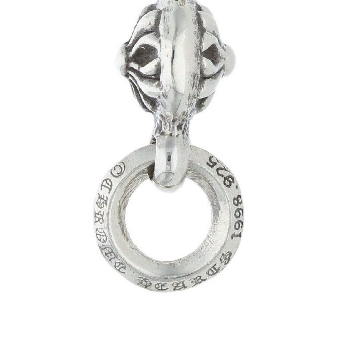Chrome Hearts Chrome Hearts Silver Necklace with Cross Charm Size ONE SIZE - 3 Thumbnail