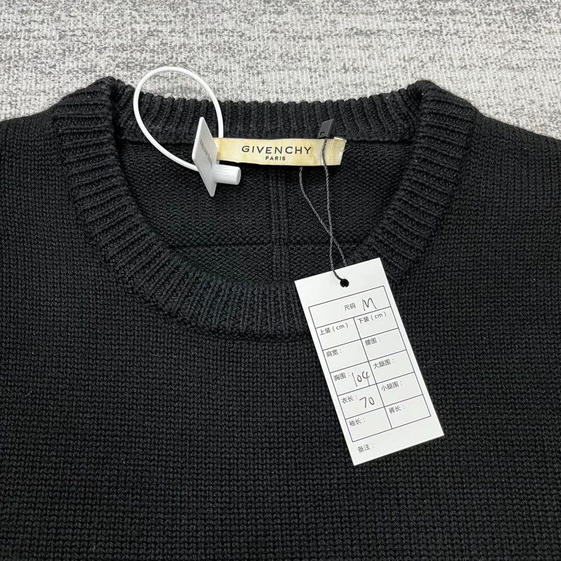 Givenchy Givenchy Letter Logo Wool Sweater Size US M / EU 48-50 / 2 - 3 Thumbnail