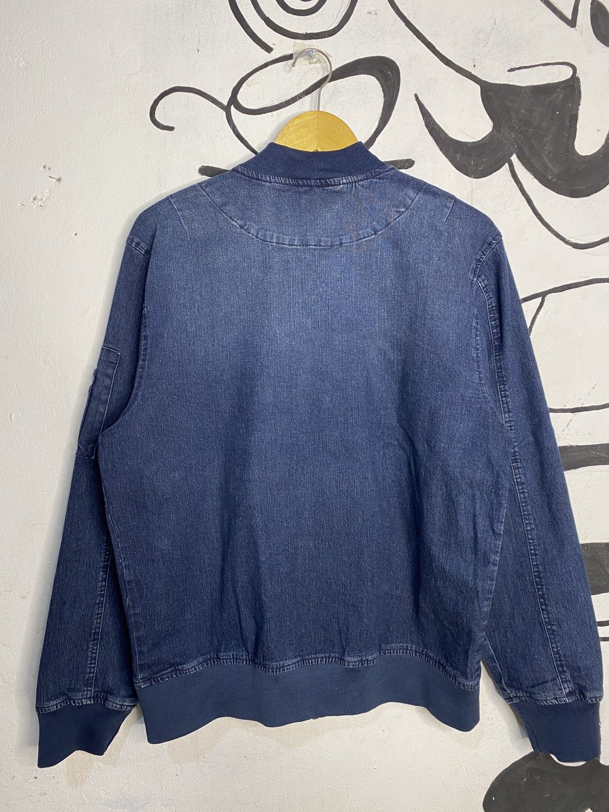 Japanese Brand Oilcake bomber denim Size US M / EU 48-50 / 2 - 2 Thumbnail