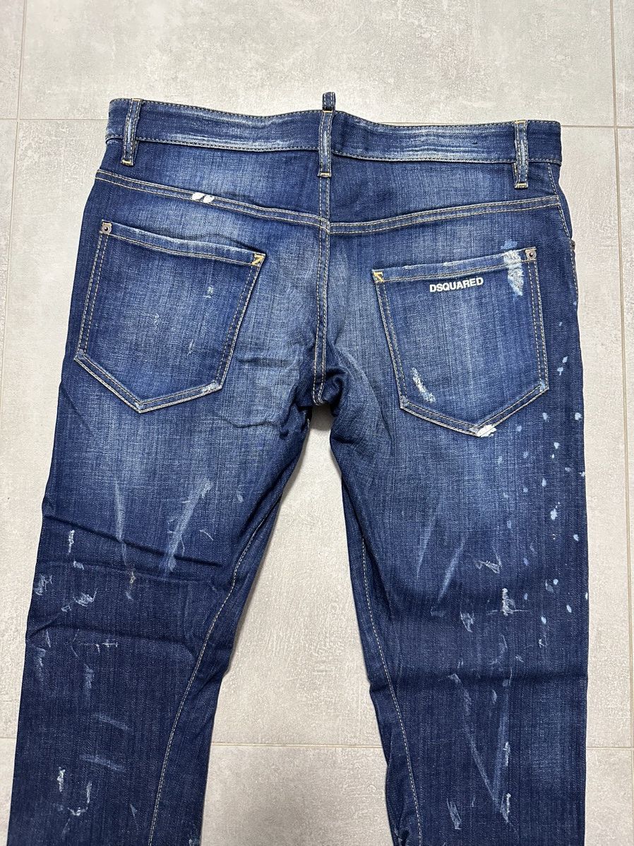 Designer × Dsquared2 Dsquared2 Jeans Size IT50 EU33 Navy Blue Denim Size US 33 - 6 Thumbnail