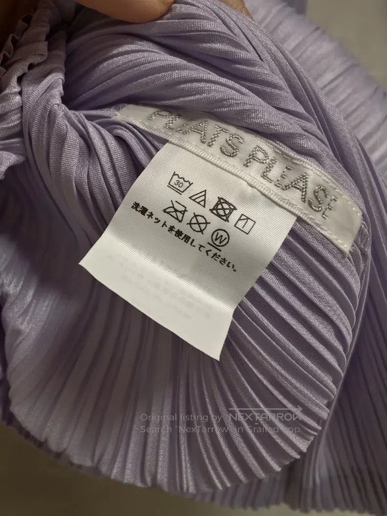 Issey Miyake Issey Miyake Purple Long Sleeve Size L / US 10 / IT 46 - 3 Thumbnail