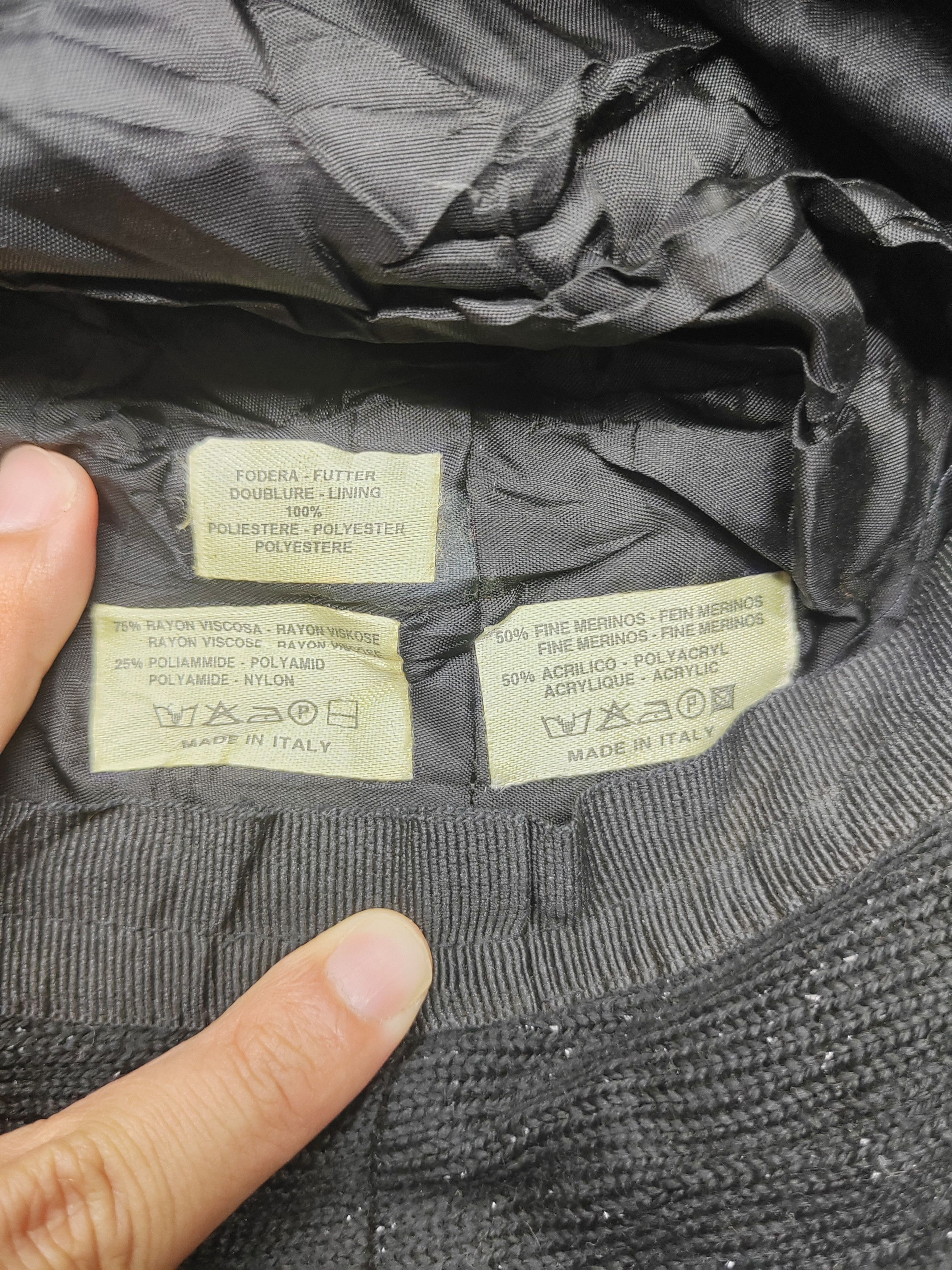 Vintage Vintage Unknown Italy Bucket Hat Size ONE SIZE - 5 Thumbnail