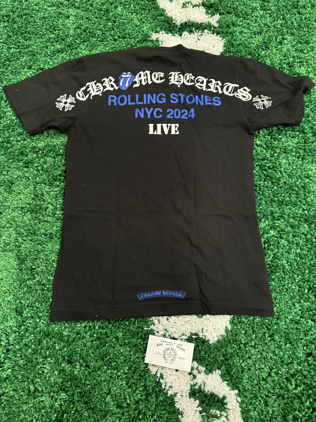 Chrome Hearts BRAND NEW Chrome Hearts NYC Rolling Stones 2024 T-Shirt Size US S / EU 44-46 / 1 - 1 Thumbnail