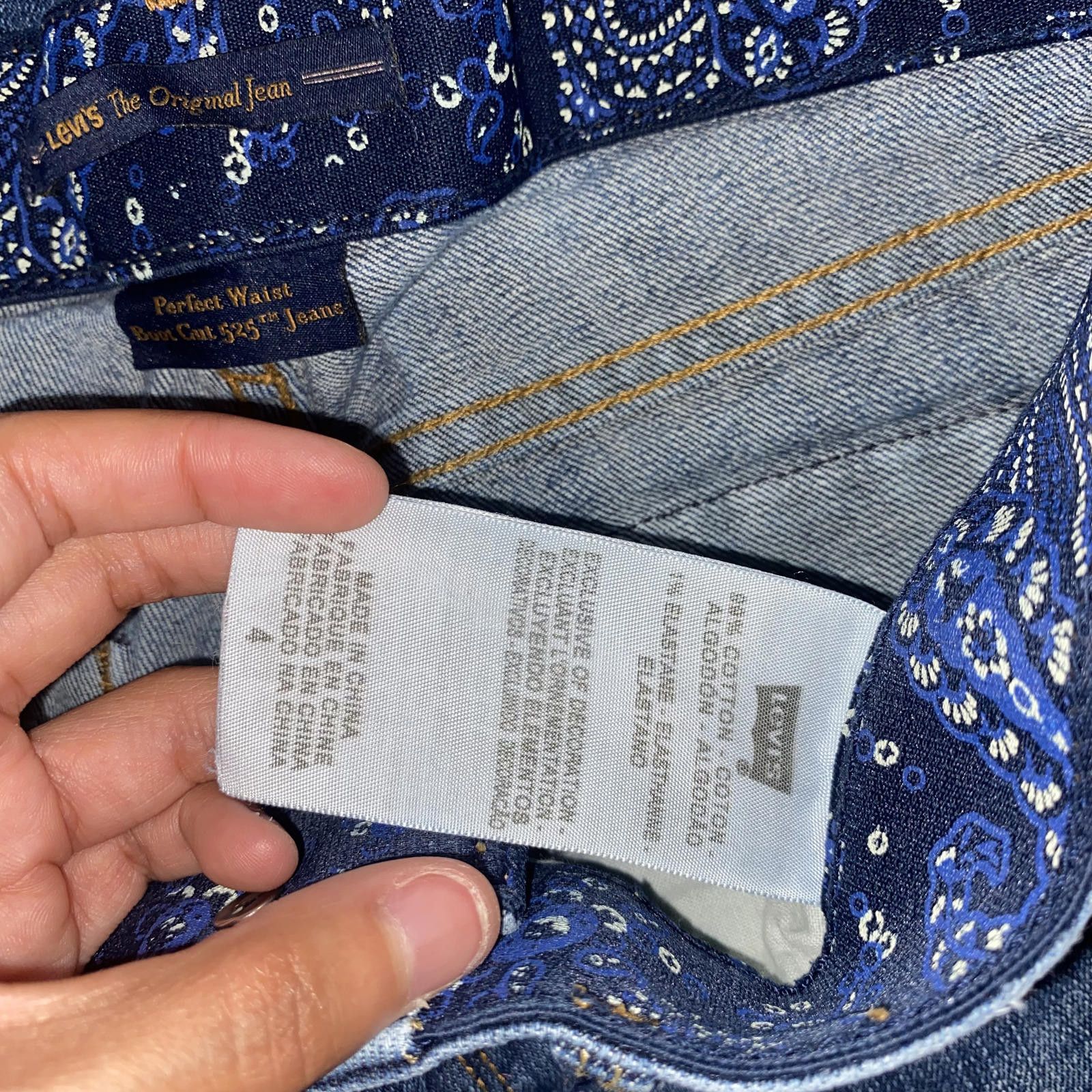 Levi's Y2k Levi’s 525 Low Rise Bootcut Jeans 4 Size 27" / US 4 / IT 40 - 5 Thumbnail