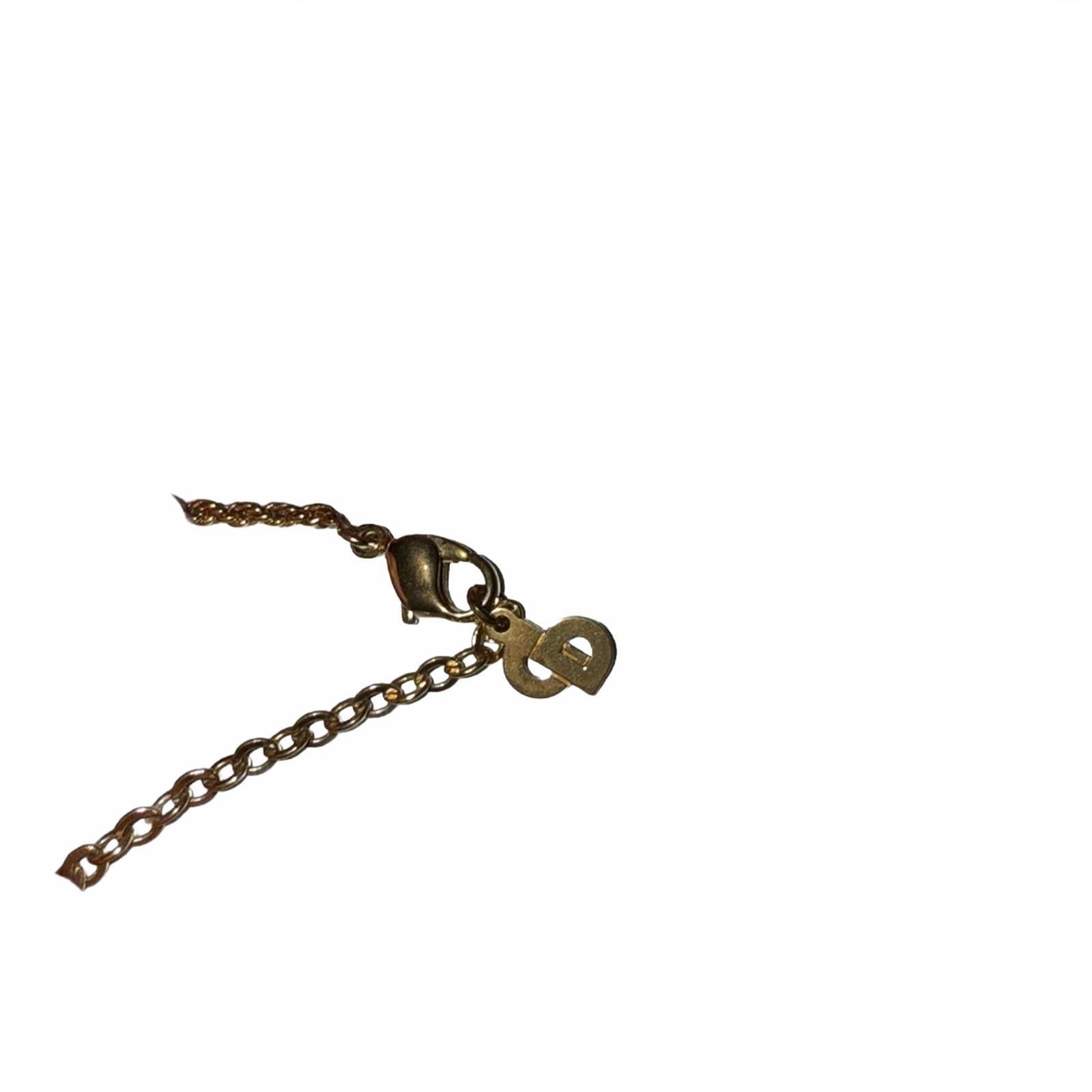 Christian Dior Monsieur Christian Dior Vintage Gold Plated Necklace Size ONE SIZE - 6 Thumbnail