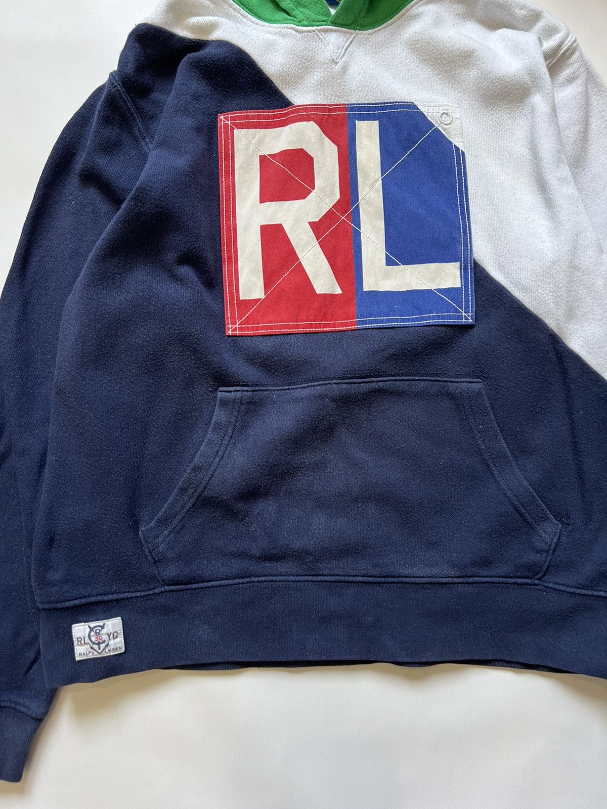 Polo Ralph Lauren Vintage Polo Ralph Lauren Hoodie 90s Y2K Rare Rugby Size US S / EU 44-46 / 1 - 2 Thumbnail
