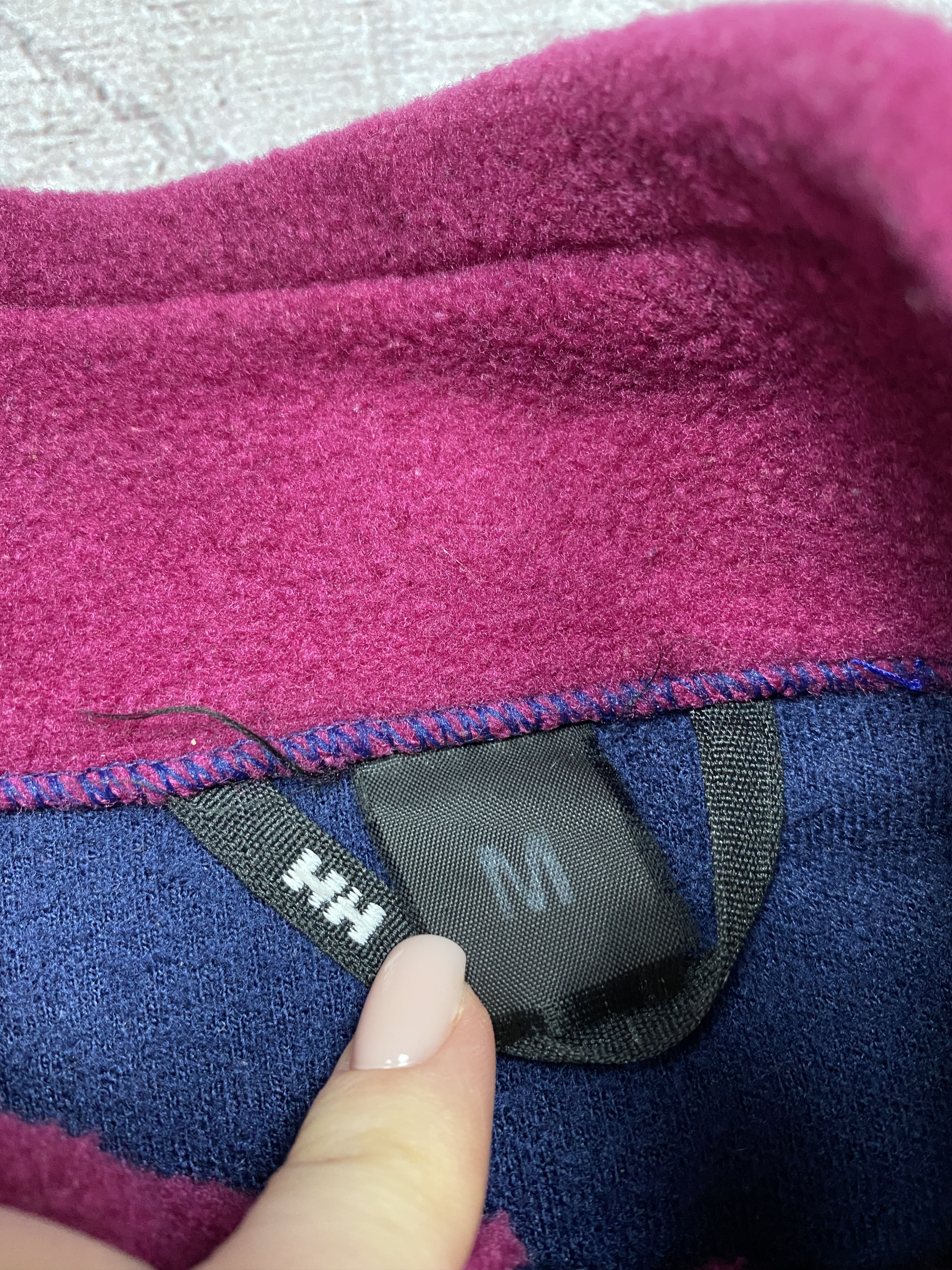 Helly Hansen × Vintage Helly Hansen 90s Vintage 1\4 Zip Fleece Hoodie Jacket Size US M / EU 48-50 / 2 - 7 Thumbnail