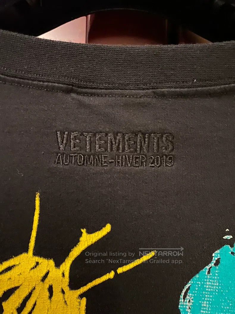 Vetements Vetements Graffiti Print Short Sleeve Size US S / EU 44-46 / 1 - 6 Thumbnail