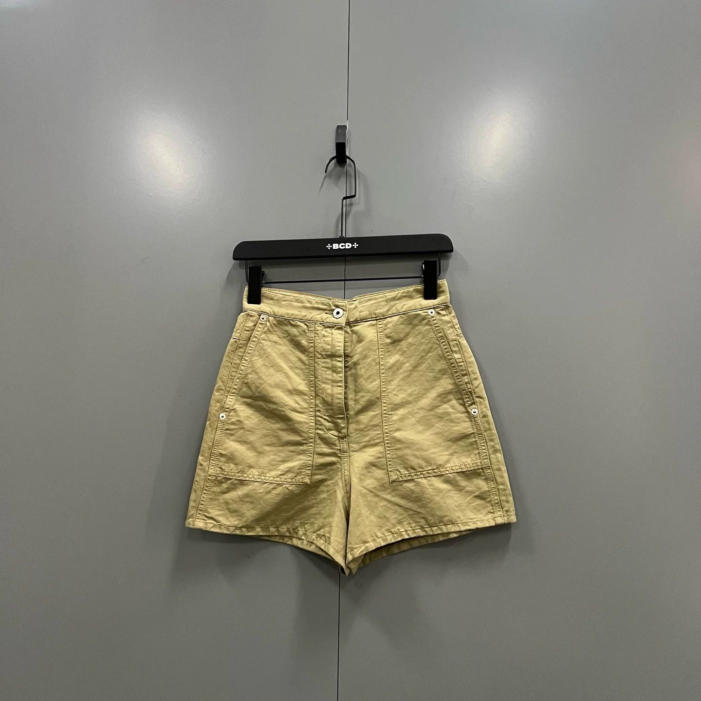 Loewe LOEWE Cotton Linen Solid Casual Shorts Size US 34 / EU 50 - 1 Thumbnail