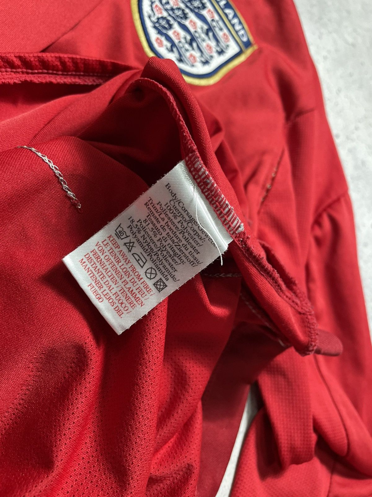 Umbro Vintage Umbro England Team Football Long Sleeve Jersey Size US M / EU 48-50 / 2 - 8 Thumbnail
