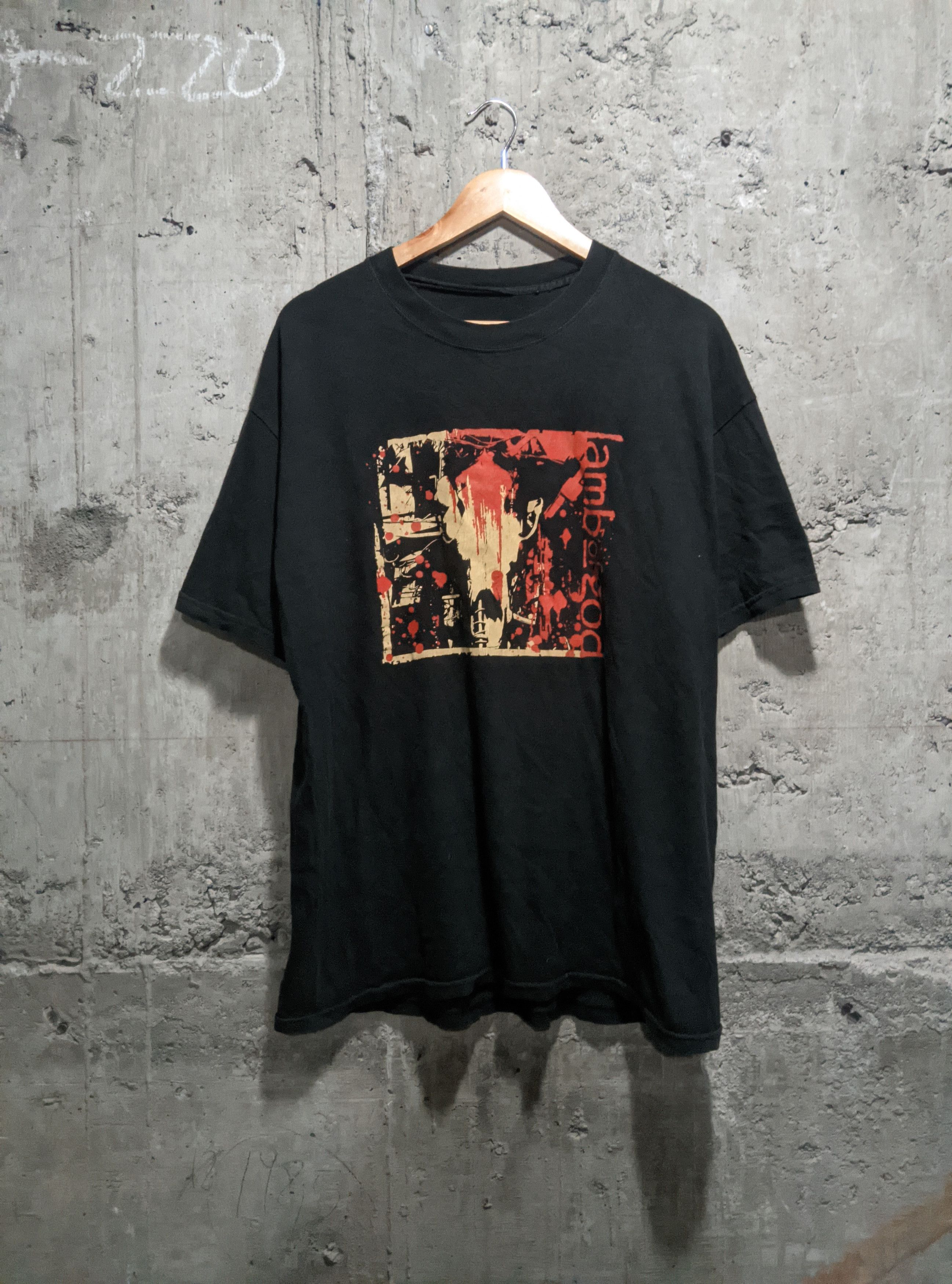 Vintage Vintage 2005 lamb of god as the palace burns metal t shirt Size US XL / EU 56 / 4 - 1 Thumbnail