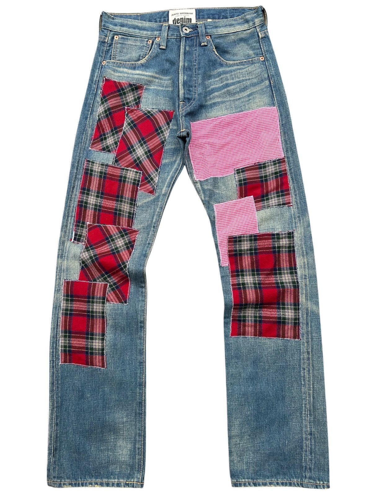 Junya Watanabe Patchwork Jeans | Grailed