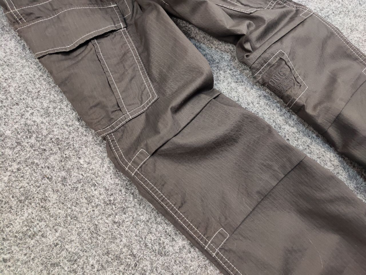 Japanese Brand Vintage 90's Japan Style Cargo Brown Pants Travis Scott Size US 31 - 10 Thumbnail