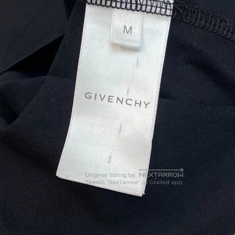 Givenchy Givenchy Chest Letter Logo Black Short Sleeve T-Shirt Size US M / EU 48-50 / 2 - 6 Thumbnail