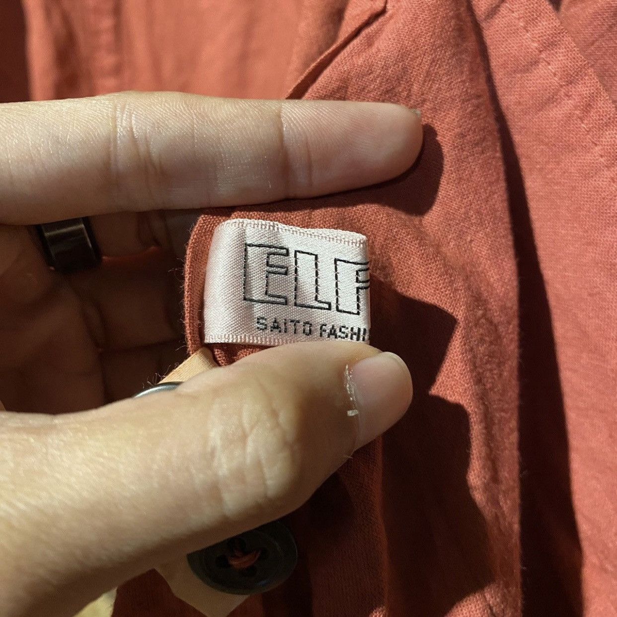 Designer × Japanese Brand ELFAN Saito Fashion Japanese Brand Open Collar Shirts Design Size US L / EU 52-54 / 3 - 8 Thumbnail