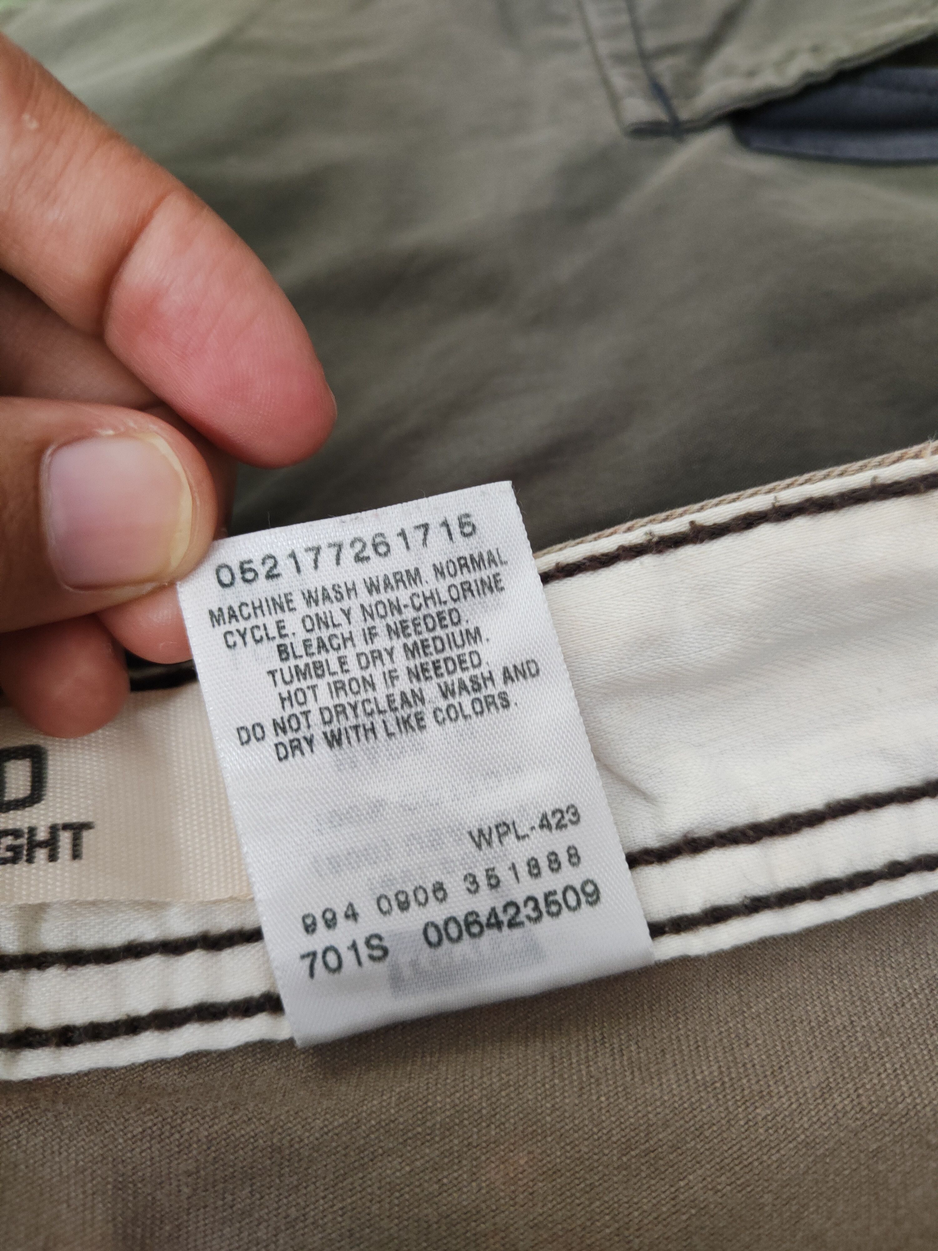 Levi's DL Levi's Brown Faded Multipocket Tactical Cargo Pants #1325 Size US 34 / EU 50 - 15 Thumbnail