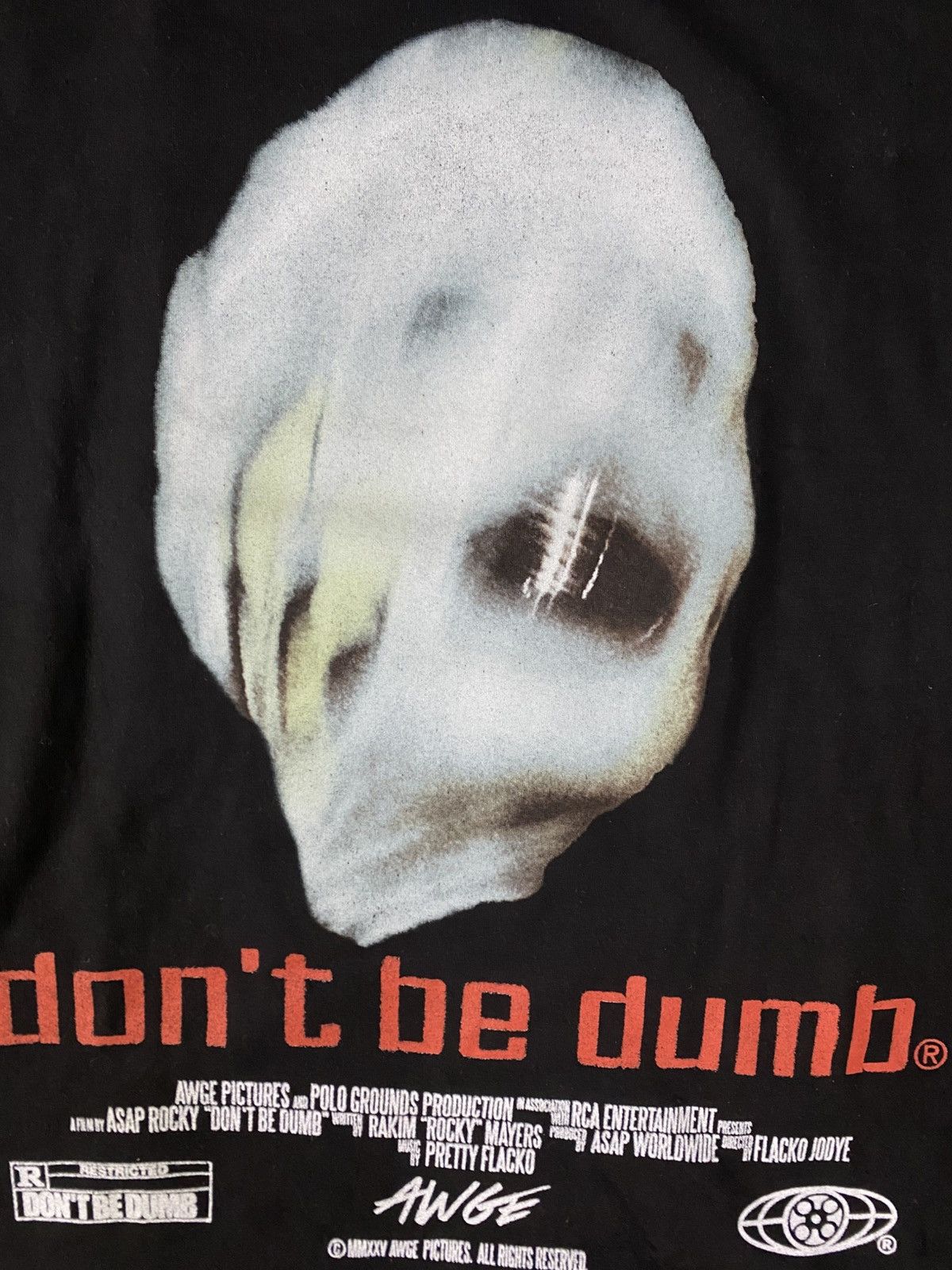 AWGE AWGE DONT BE DUMB TEE. Size US L / EU 52-54 / 3 - 7 Thumbnail