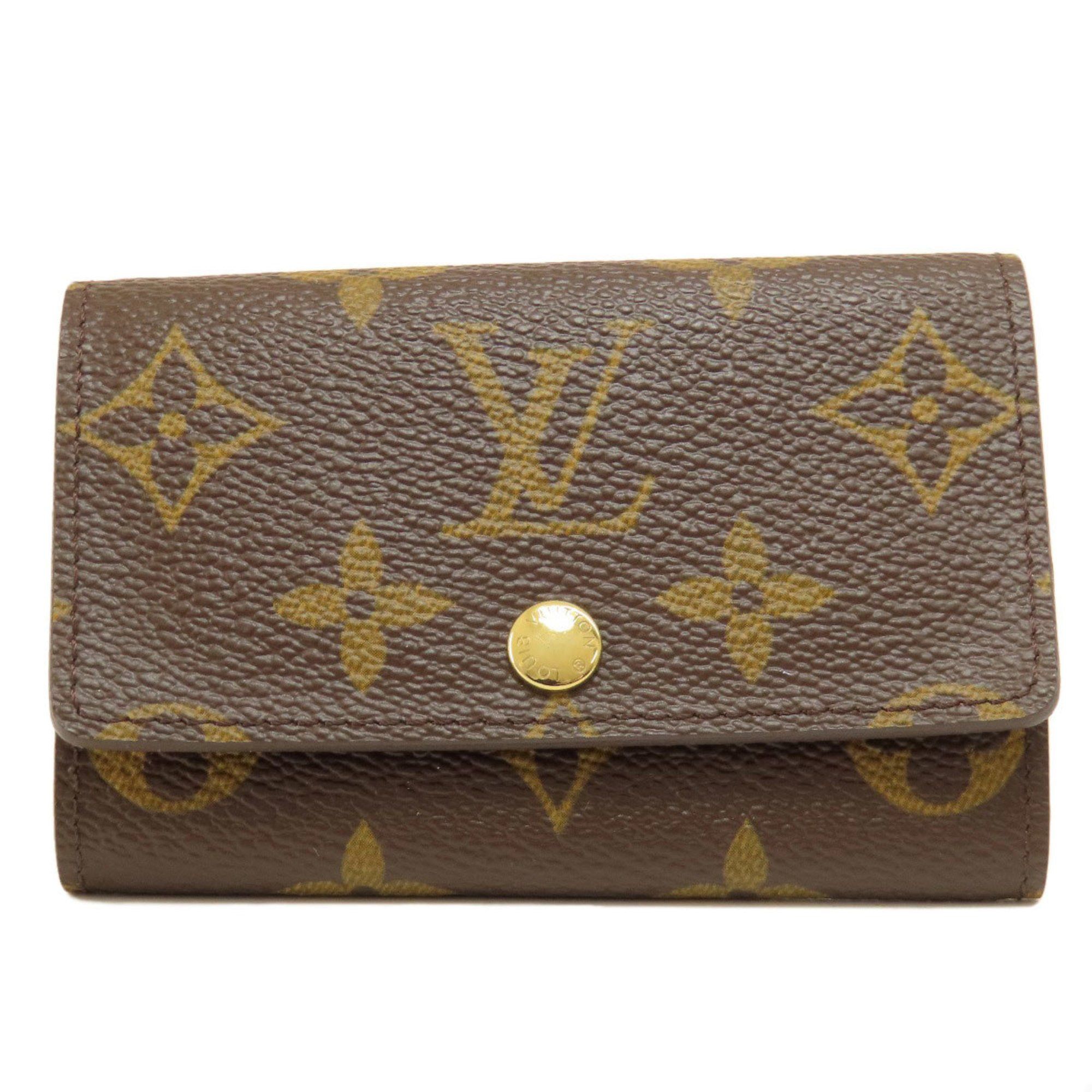 Louis Vuitton M62630 Multicle 6 Monogram Key Case Canvas Women's