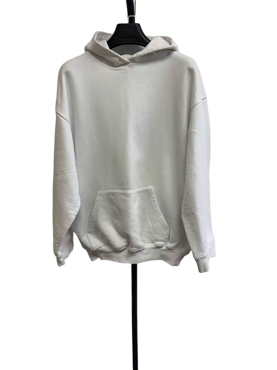 Balenciaga Balenciaga Logo White Hoodie XS Size US XS / EU 42 / 0 - 1 Thumbnail