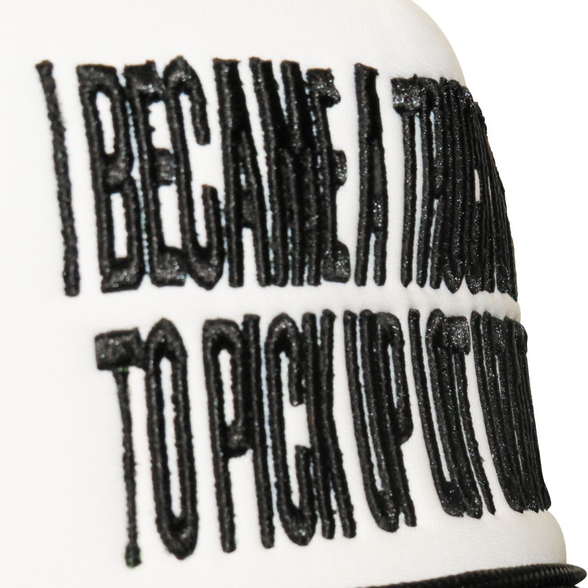 Other I BECAME A TRUCK DRIVER TO PICK UP LOT LIZARDS TRUCKER HAT Size ONE SIZE - 2 Thumbnail