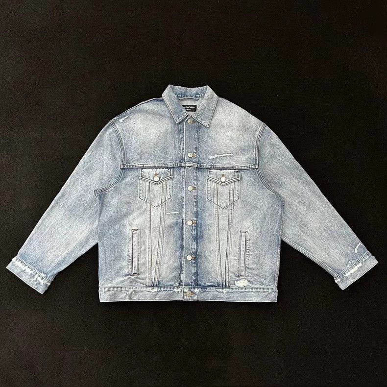 Balenciaga Balenciaga Embroidered letter logo jacket Size US S / EU 44-46 / 1 - 1 Thumbnail