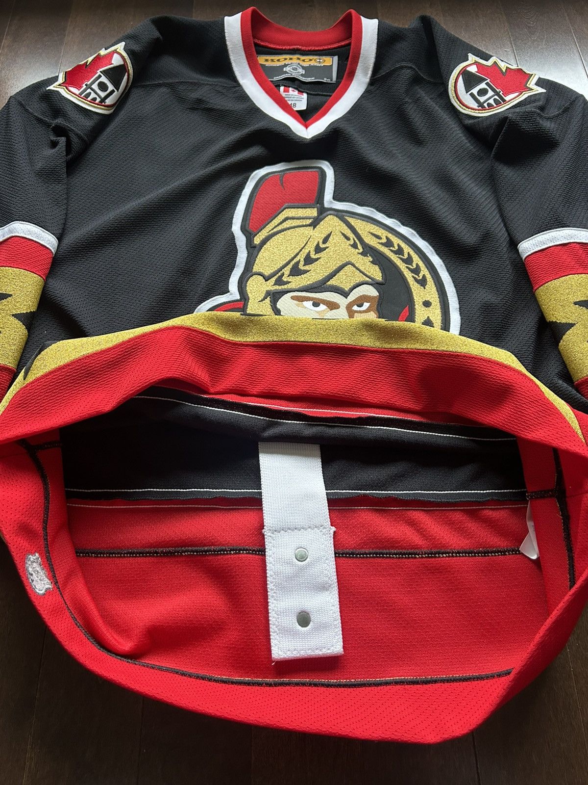 Koho Ottawa Senators Vintage Koho NHL Official Alternate Jersey Size US L / EU 52-54 / 3 - 3 Thumbnail