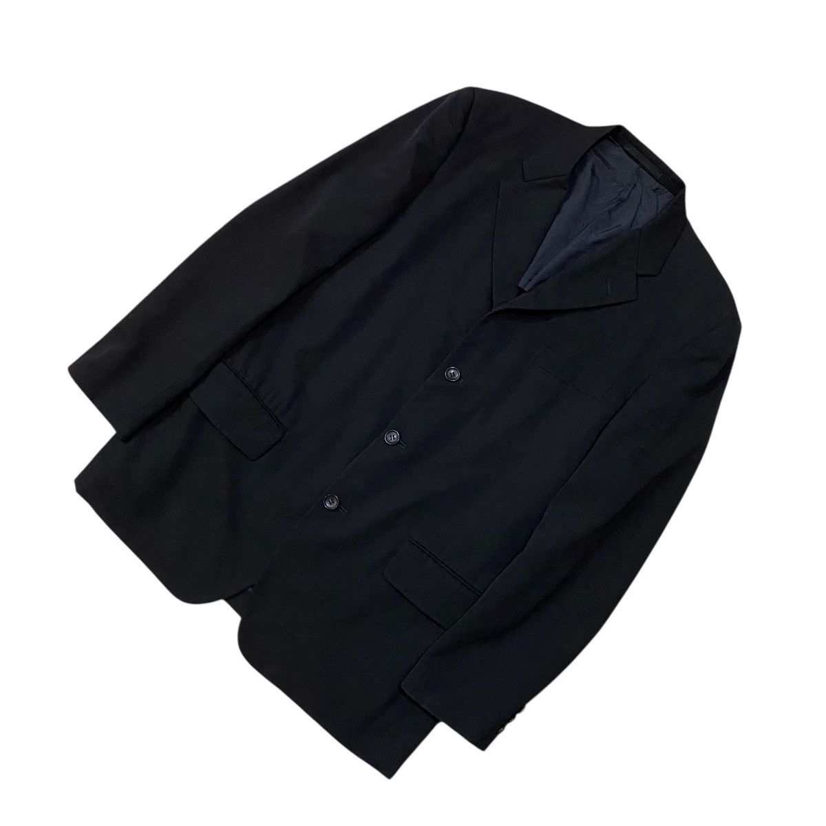 Comme des Garcons Homme ☀️Vintage 2000 Comme des Garçons Homme wool blazer Size US M / EU 48-50 / 2 - 3 Thumbnail