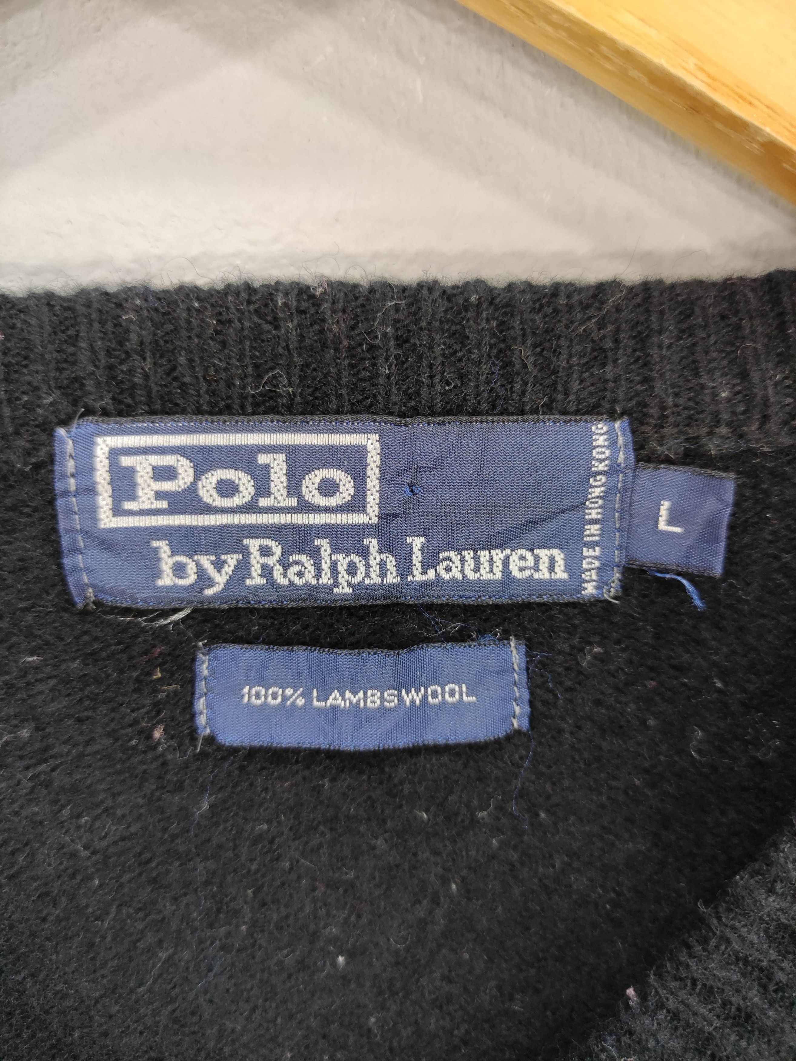 Polo Ralph Lauren Vintage Polo Ralph Lauren Lambswool Knit Sweater Size US S / EU 44-46 / 1 - 2 Thumbnail